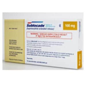 Sublocade Subcutaneous Injection 100mg Prefilled Syringe 0.5mL 1/Pk