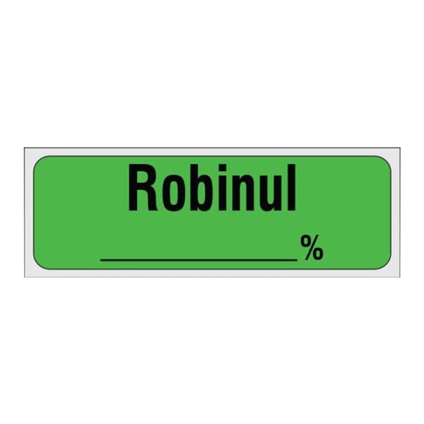 Drug Tape Label Robinul Green 1/2x500" 1/Rl