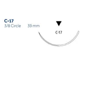 Polysorb Suture 2-0 36" Lactomer Glycolide/Lactide Copolymer Brd C17 Undyd 36/Bx