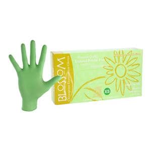 Blossom Chloroprene Exam Gloves X-Small Avocado Green Non-Sterile