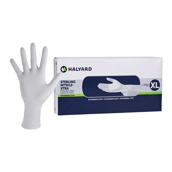Sterling Nitrile Exam Gloves X-Large Gray Non-Sterile