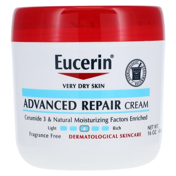 Eucerin Advanced Repair Cream 16oz Fragrance Free Skin 1/Bt