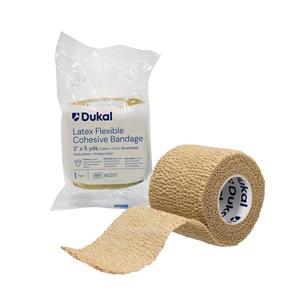 Cohesive Bandage Elastic 2"x5yd Tan Non-Sterile Ea