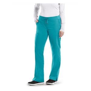 Greys Anatomy Cargo Pant 6 Pockets Medium Teal Womens Ea.