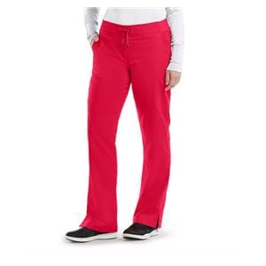 Greys Anatomy Cargo Pant 6 Pockets X-Large Scarlet Red Womens Ea