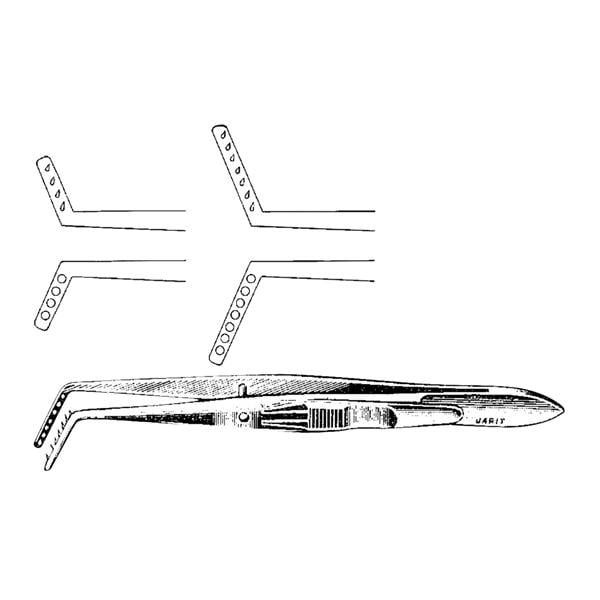 Jameson Muscle Recession Forcep 3-7/8" Ea