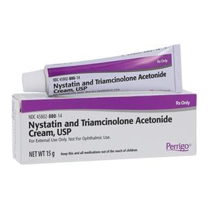 Nystatin/Triamcinolone Topical Cream 100,000U/gm Tube 15gm/Tb