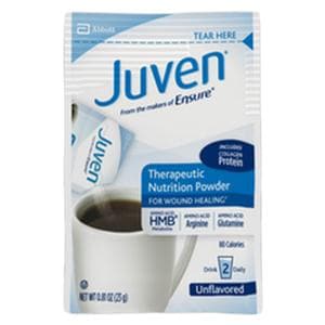 Juven Therapeutic Nutrition Powder Unflavored 0.81oz Bag-In-Box 30/Ca