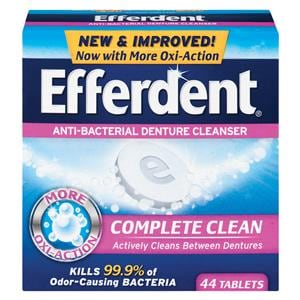 Efferdent Denture Cleanser Tablets 44/Bx