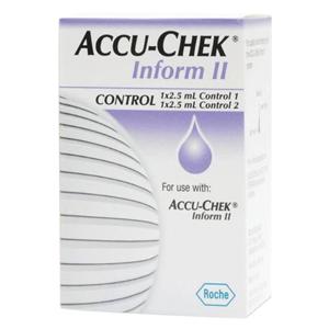 Accu-Chek Inform II Blood Glucose Test Strips CLIA Waived 50/Bx, 36 BX/CA