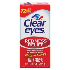 Clear Eyes Redness Relief Drops 0.5oz/Bt