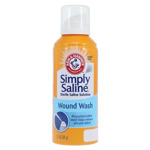 Simply Saline Wound Wash 3.1oz/Cn, 12 CN/CA