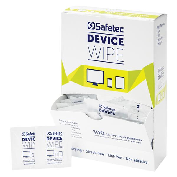 SafeTec Wipes Individual Packets 100/Bx