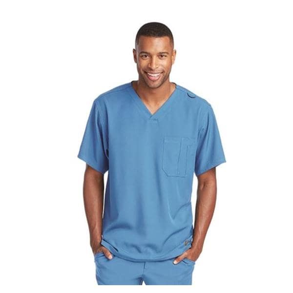 Skechers Scrub Top V-Neck 1 Pocket X-Large Ceil Mens Ea