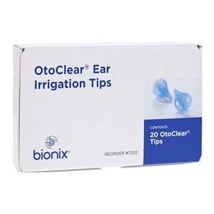 OtoClear Ear Wash Tips For use w/OtoClear Ear Wash System Blue Disposable 20/Bx