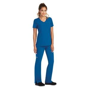 Skechers Scrub Top 3 Pockets X-Small New Royal Womens Ea