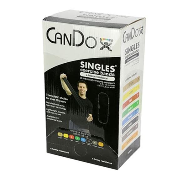 CanDo Exercise Band 5' Black X-Heavy