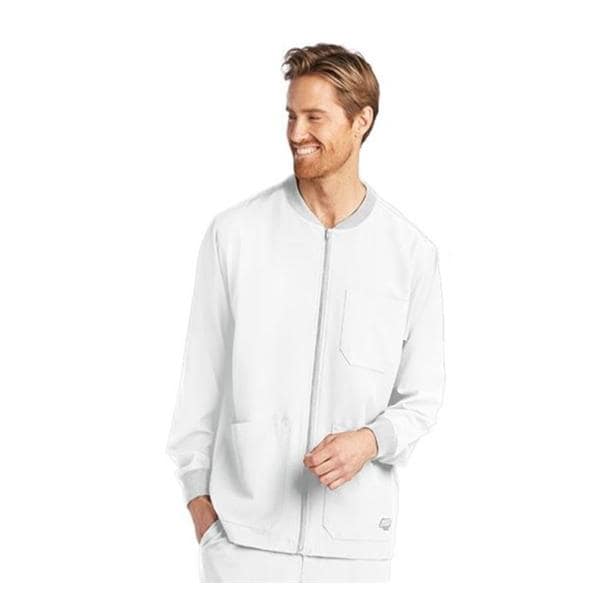 Skechers Warm-Up Jacket Mens X-Large White Ea