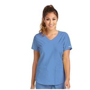 Skechers Scrub Scrub Top V-Neck 3 Pockets X-Small Ceil Womens Ea