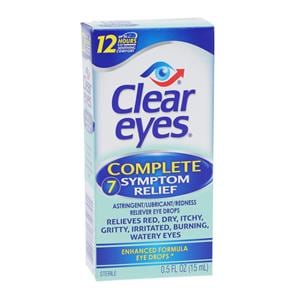 Clear Eyes Complete Drops 15ml/Bt