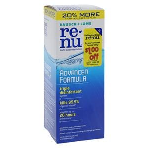 ReNu Advanced Formula Contact Lens Solution 12oz/Bt