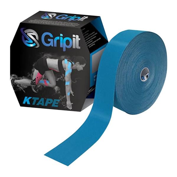 Strapit Kinesiology Tape Cotton/Lycra/Spandex 2"x34yd Blue Ea