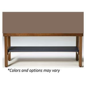 95 Table Shelf Robust Brown