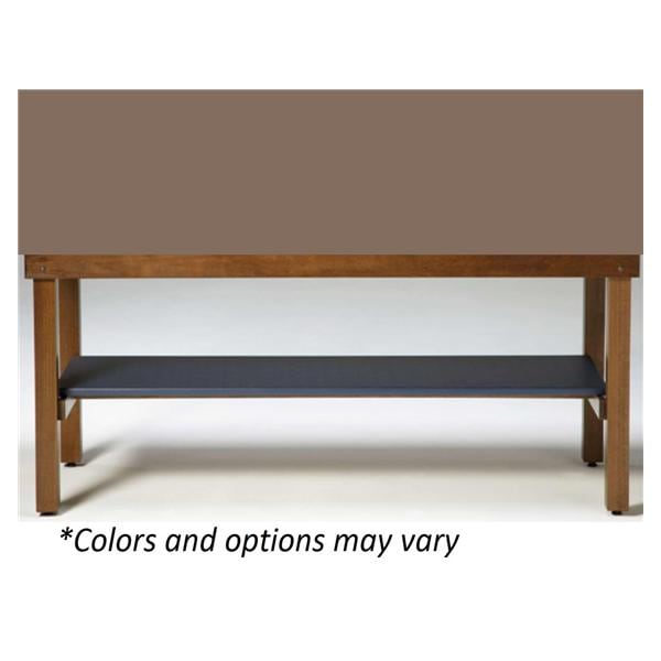 95 Table Shelf Robust Brown