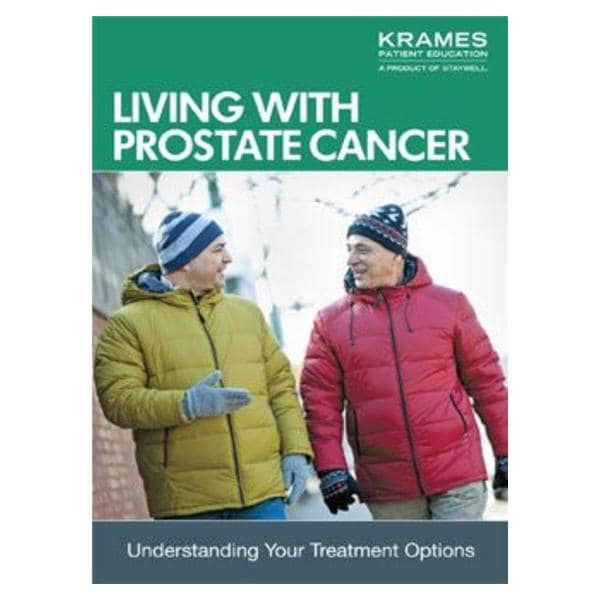 Living With Prostate Cancer Informational English Booklet Ea