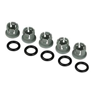 O-Ring Collar Push In Fittings 5/Pk