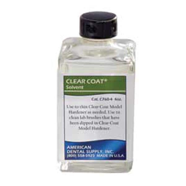 Clear Coat Die and Model Hardener Solvent Refill 4oz/Bt