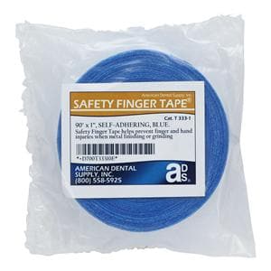Blue Self-Adhering Safety Finger Tape 90 Ft. Roll Ea