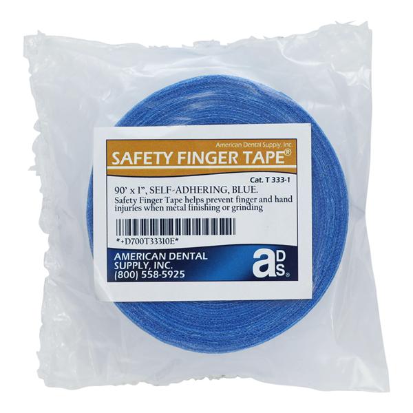 Blue Self-Adhering Safety Finger Tape 90 Ft. Roll Ea