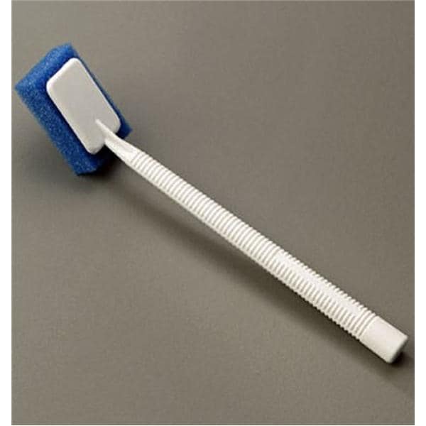 Sponge Stick Plastic/Foam 7-1/4" Angled Tip Disposable Sterile 100/Ca