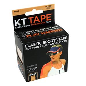 KT Tape Kinesiology Tape Cotton/Elastic 2"x16' Beige 1/Rl