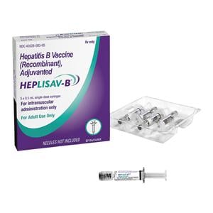 Heplisav-B Hepatitis B Adult Injectable 20mcg PFS 5/Bx