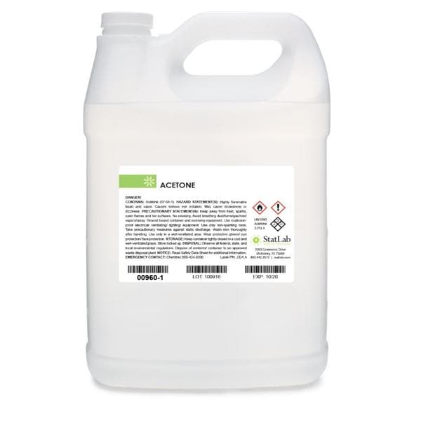 Dehydrant Acetone ACS Grade 1gal 1gal./Bt