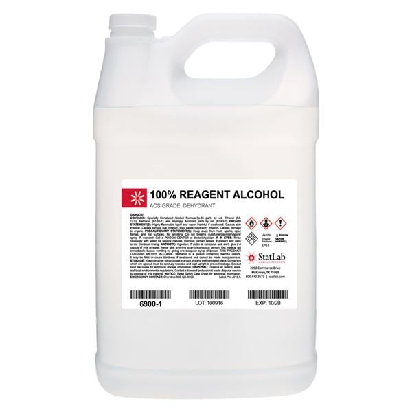 Reagent Alcohol 100% 1gal Ea