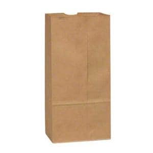 Paper Grocery Bags 7-1/16x4-1/2x13" #2 Kraft 500/Ca