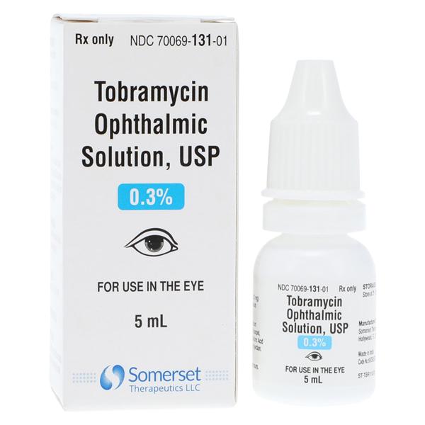 Tobramycin Ophthalmic Solution 0.3% Bottle 5mL