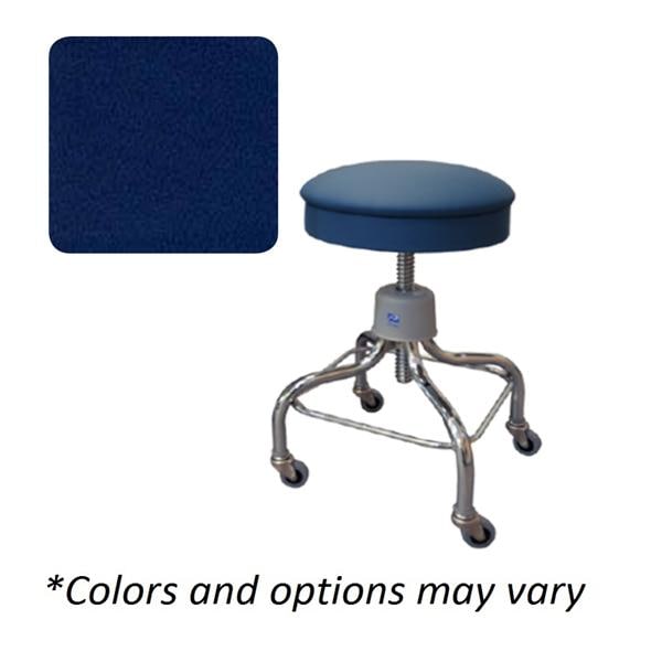 Chrome Series Exam Stool Lake Blue 300lb Capacity