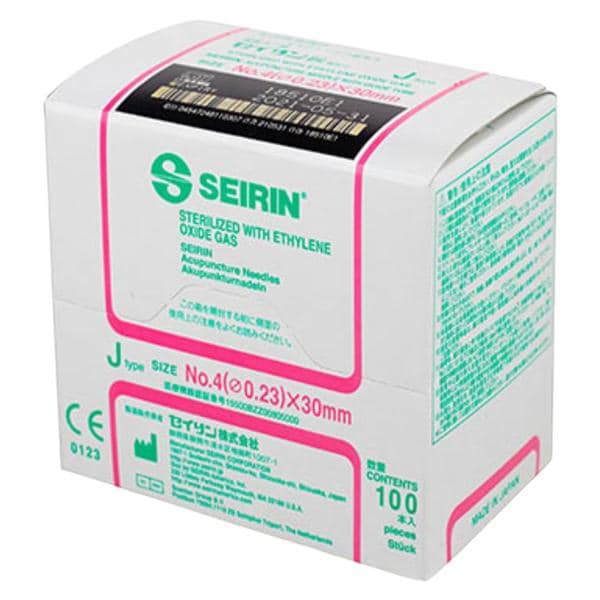 Seirin Acupuncture Needle .23x30mm Conventional 100/Bx