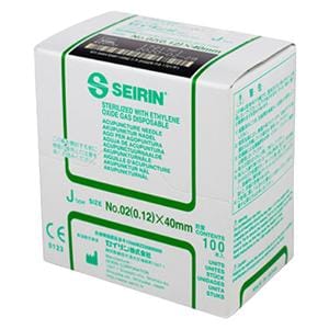 Seirin Acupuncture Needle .12x40mm Conventional 100/Bx