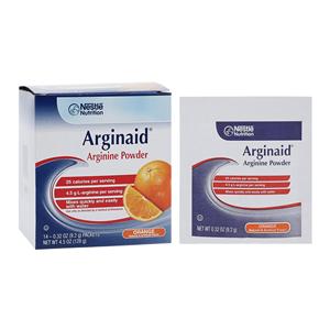 Arginaid Pediatric Nutritional Supplement Orange 0.3oz Packet 56/Ca