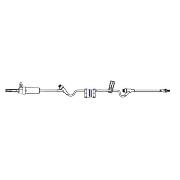 IV Administration Set Needle-Free Y-Site 100" 50/Ca