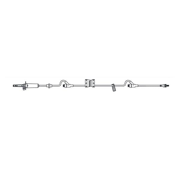 IV Administration Set 96" 10 Drops Priming Volume 19mL 50/Ca