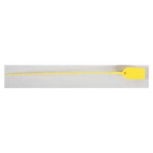 Pull-Tight Tamper Evident Unnumbered Seal Yellow 100/Pk