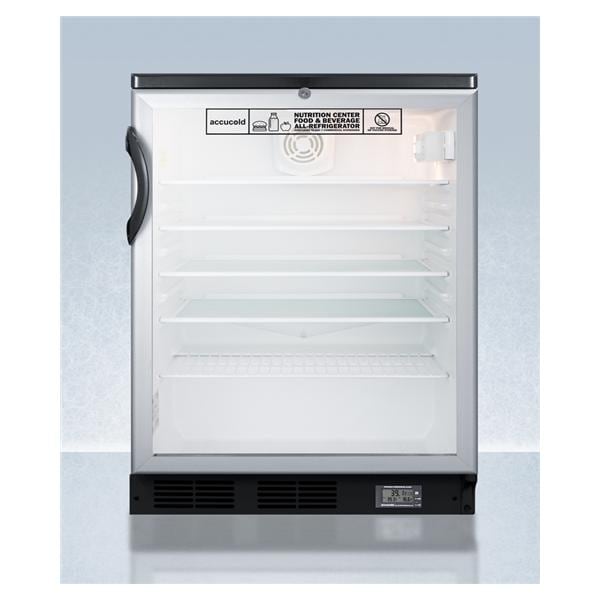 Accucold General Purpose Refrigerator 5.5 Cu Ft 36 to 46F Ea