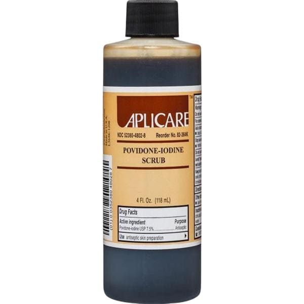 Aplicare Scrub Prep Kit Povidone Iodine 7.5% 4oz