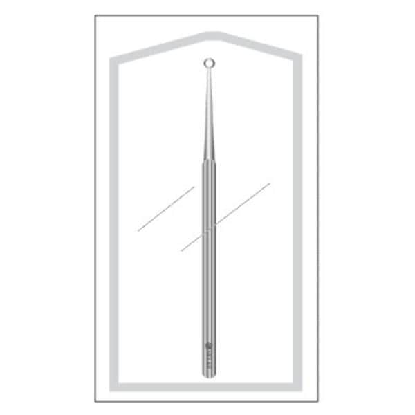 Ear Curette 5-3/4" Plastic Sterile Disposable 50/Ca